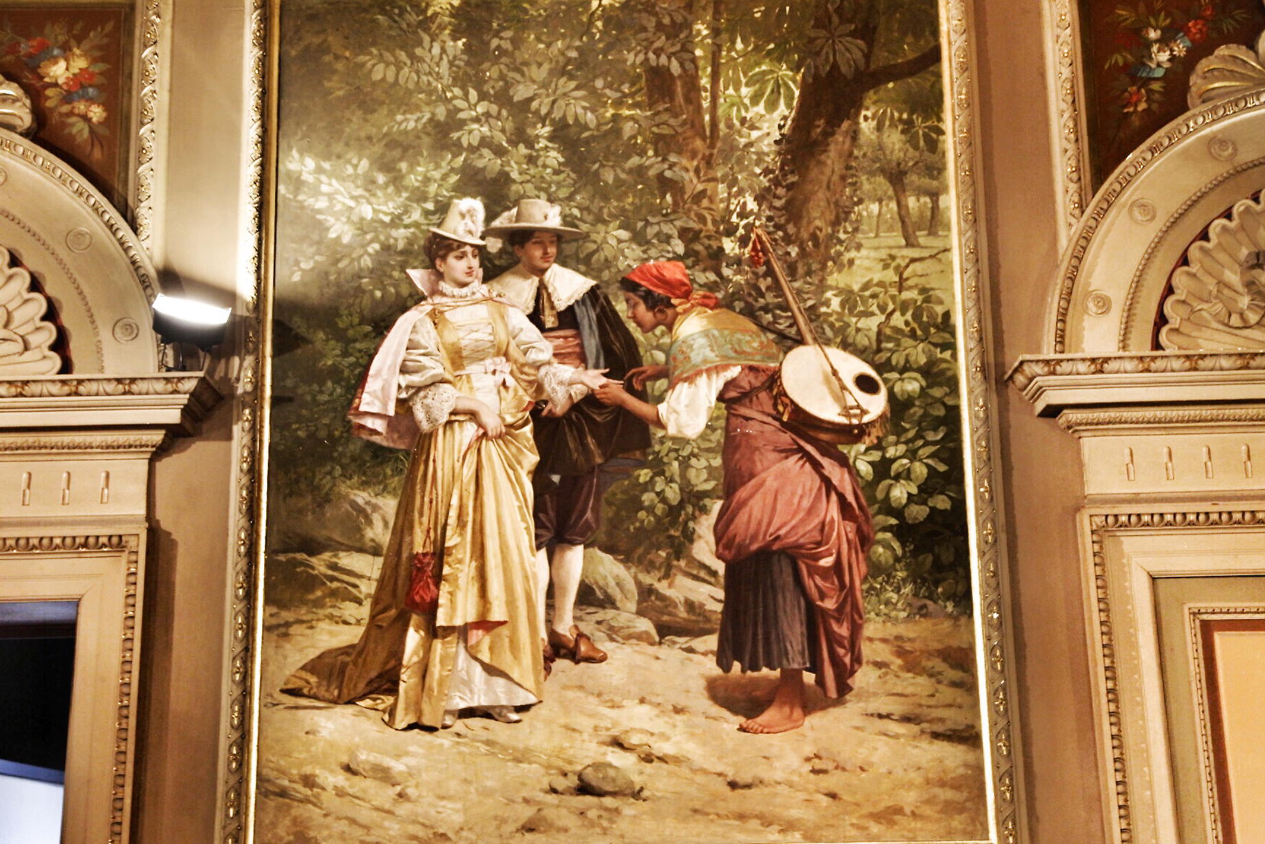 quadro nel Palazzo Borelli a Pieve di Teco